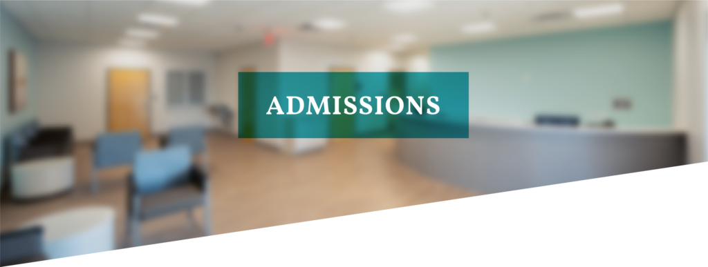 Image of Admissions area