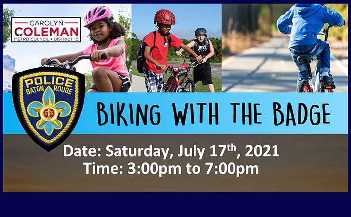 Biking With the Badge, July 17, 2021